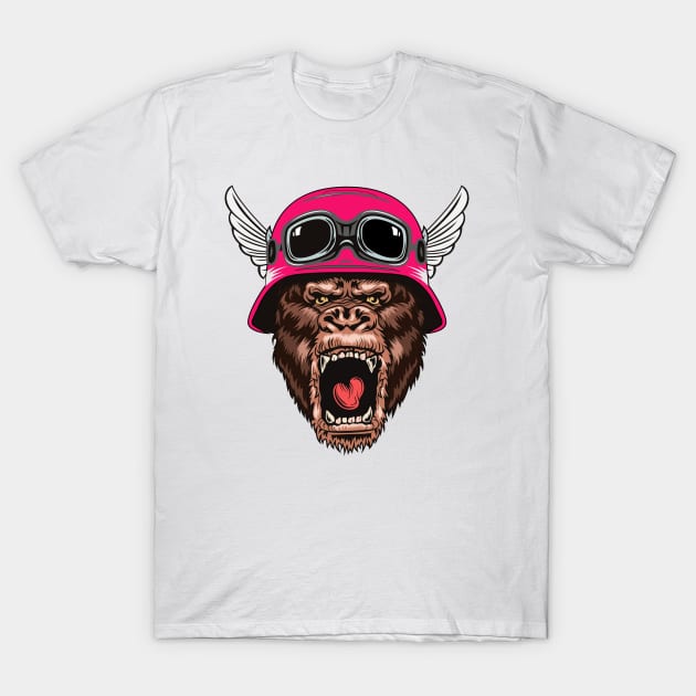 GORILLA - ANIMALS T-Shirt by Elizzart